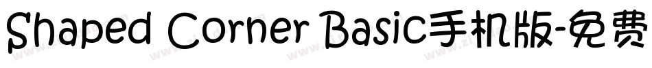 Shaped Corner Basic手机版字体转换